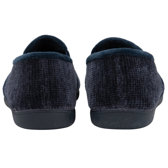 Lotus Sheldon Navy Mens Slippers