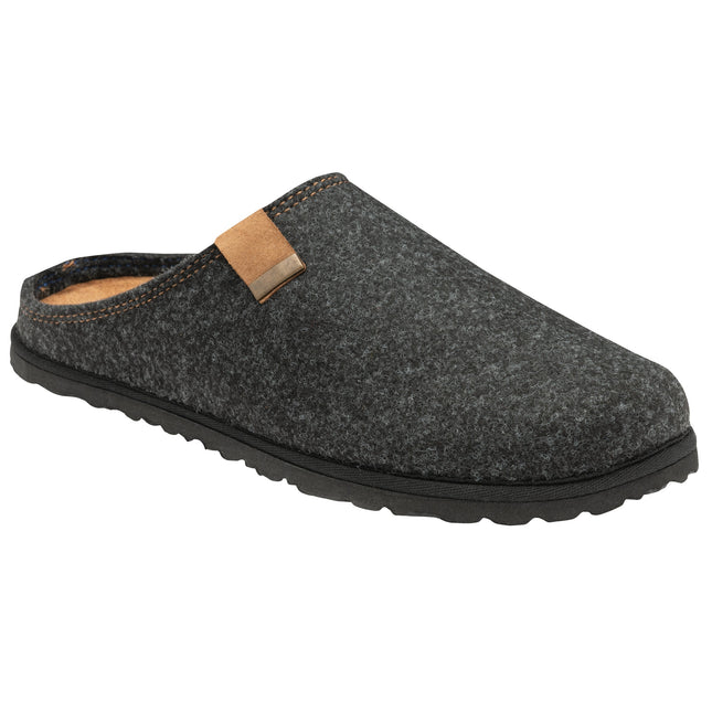 Lotus Sidney Grey Mens Slippers