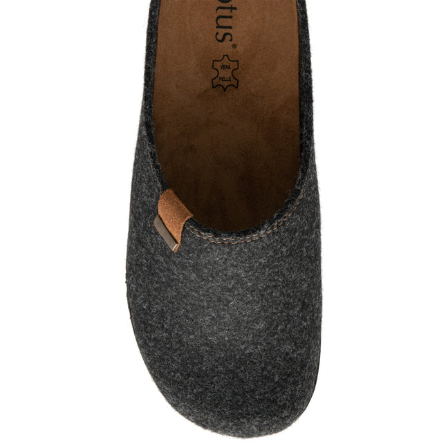 Lotus Sidney Grey Mens Slippers