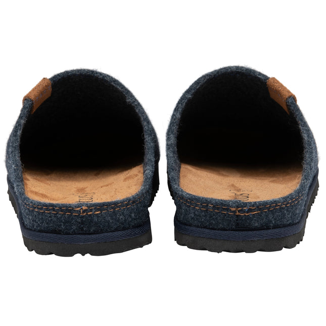 Lotus Sidney Navy Mens Slippers