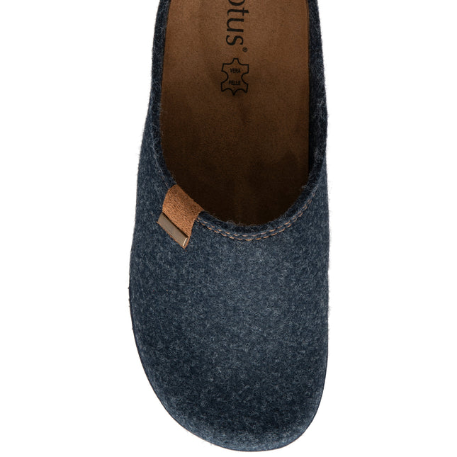 Lotus Sidney Navy Mens Slippers