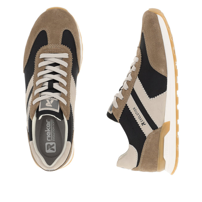Rieker U0301-64 Beige/Black
