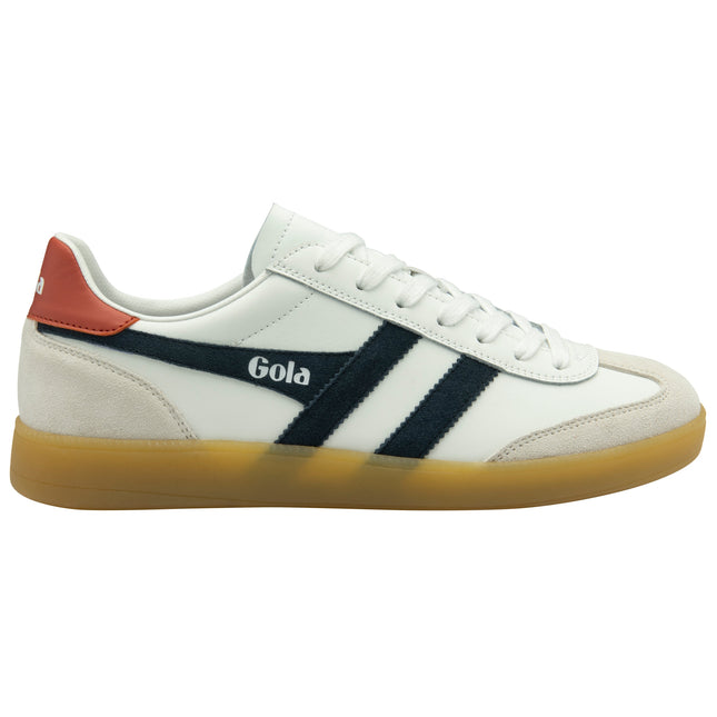 Gola Viper Leather White/Navy/Rust/Gum