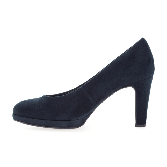 Gabor 01.270.46 Splendid Navy Suede Platform Heel