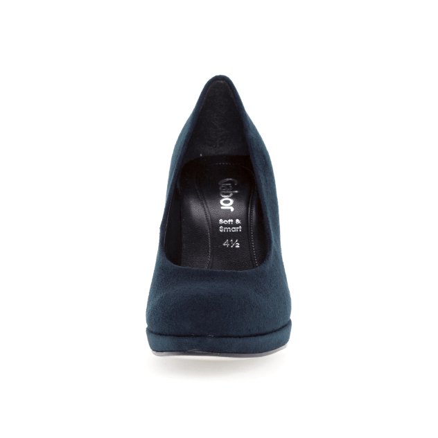 Gabor 01.270.46 Splendid Navy Suede Platform Heel