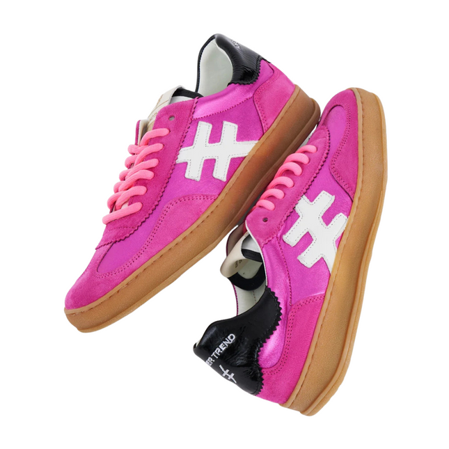 Another Trend Iconic Pink Ladies Comfort Trainers