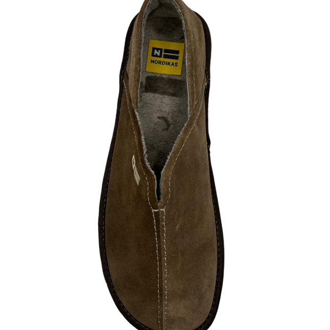 Nordikas 2134 - Tan Suede Mens Slippers
