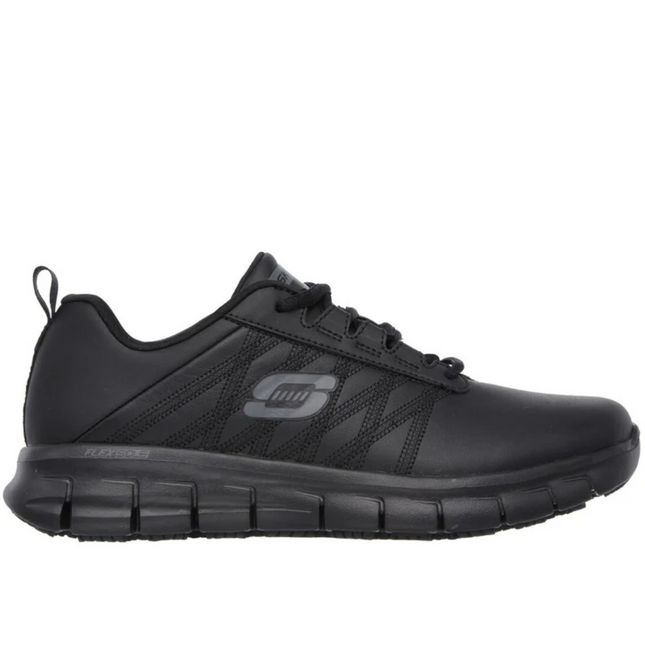Skechers Work Relaxed Fit: Sure Track - Erath Sr Black 76576EC
