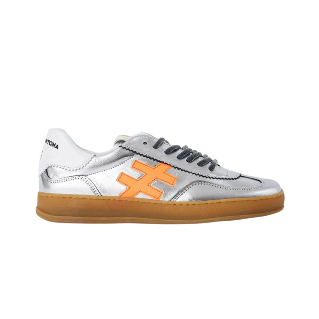 Another Trend Iconic Vegas Plata Ladies Comfort Trainers