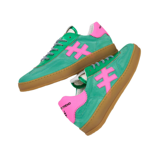 Another Trend Iconic Baby Silk Mint Ladies Comfort Trainers