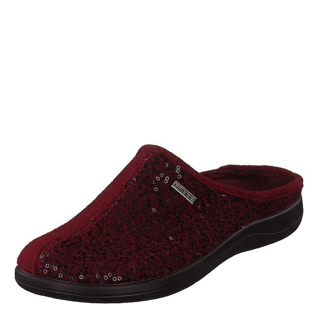 Rohde 6550 48 Wine Red Slippers