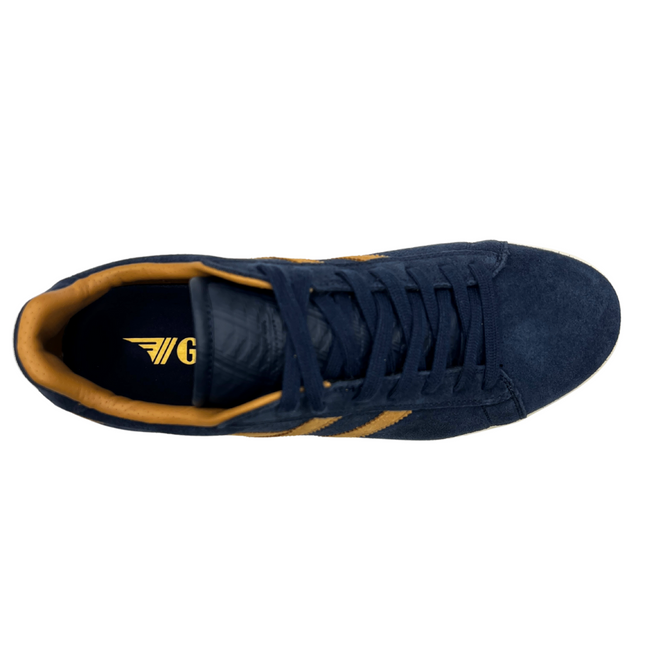 Gola Equipe Suede Navy/Tobacco