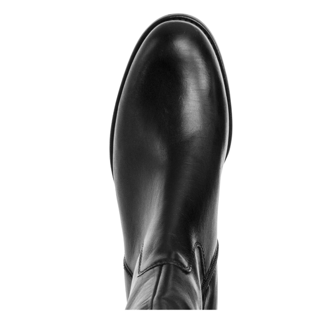 Gabor 71.649.27 Brook M Black Leather Long Leg Boot