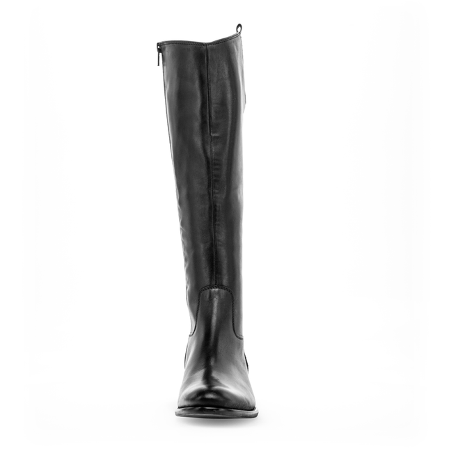 Gabor 71.649.27 Brook M Black Leather Long Leg Boot