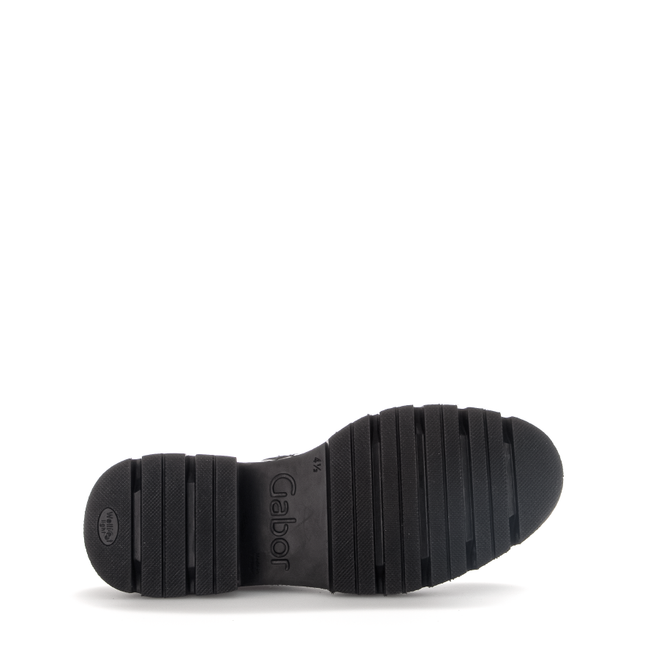 Gabor Women’s 71.850.27 Marissa Black Leather Ankle Boot – Best Fitting Side-Zip Comfort Boot