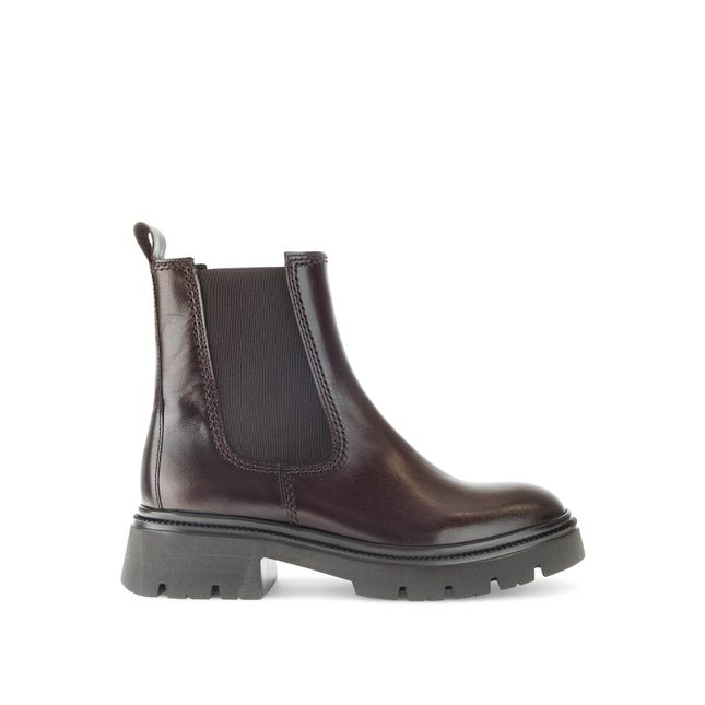 Gabor Women’s 71.850.28 Marissa Chestnut Leather Ankle Boot – Best Fitting Side-Zip Comfort Boot