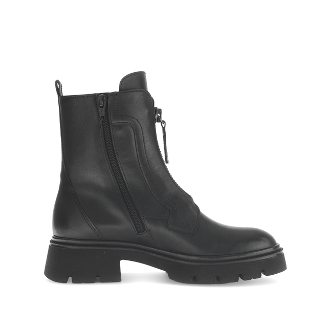 Gabor 71.854.20 Magic Black Leather Biker Style Boot