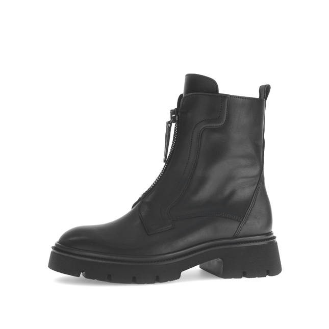 Gabor 71.854.20 Magic Black Leather Biker Style Boot