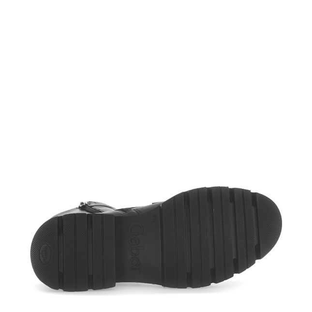 Gabor 71.854.20 Magic Black Leather Biker Style Boot