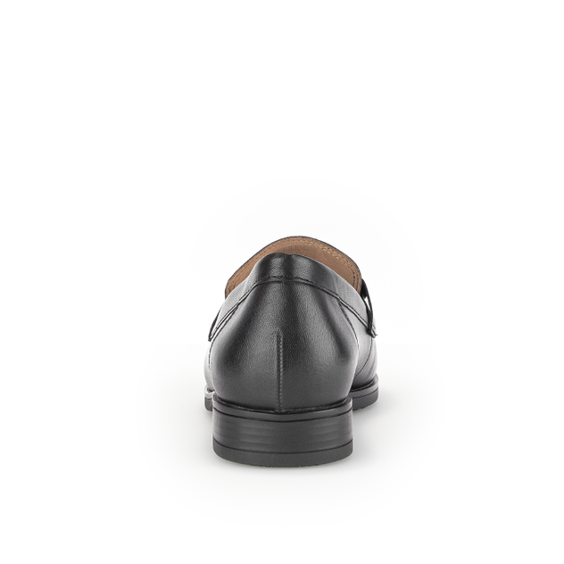 Gabor 72.422.37 Dupri Black Leather Loafer