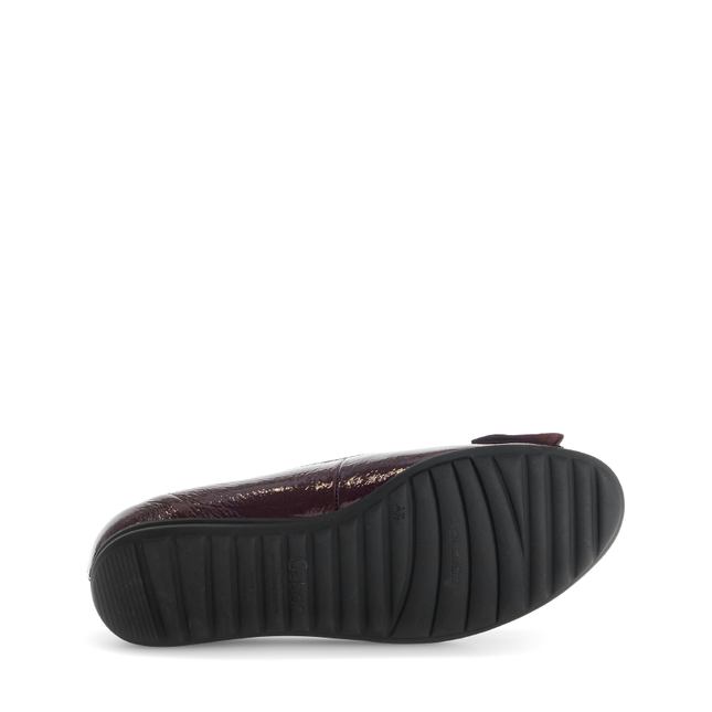 Gabor 72.621.88 Sage Burgundy Patent Flat Pump