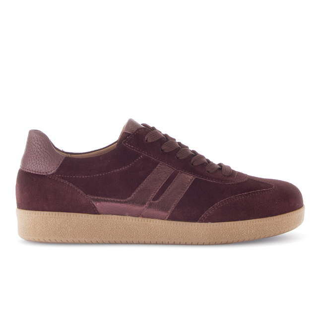 Gabor 73.300.15 West Mulberry Suede Trainer
