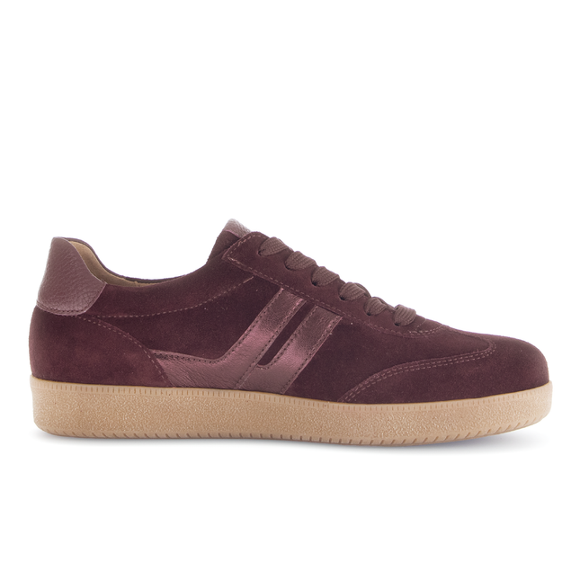 Gabor 73.300.15 West Mulberry Suede Trainer