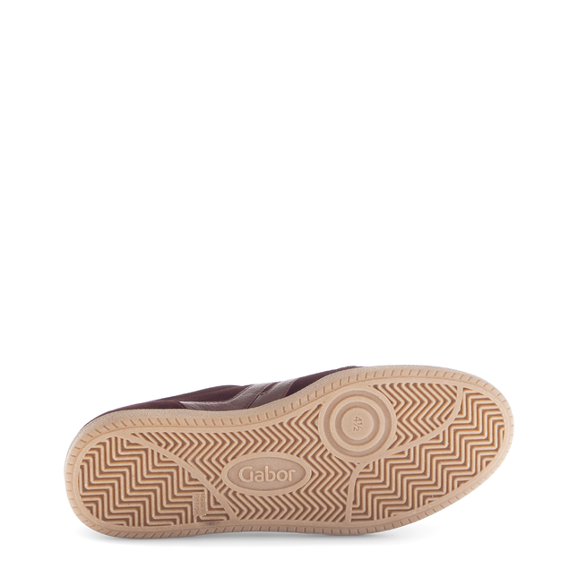 Gabor 73.300.15 West Mulberry Suede Trainer
