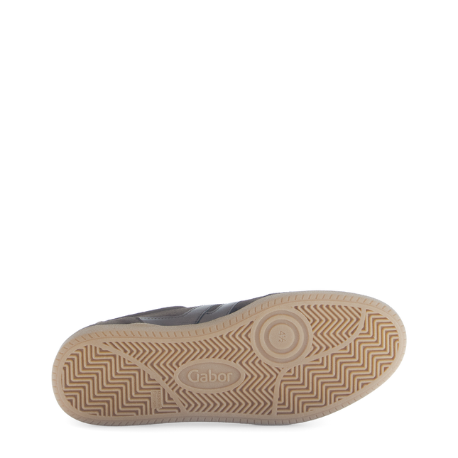 Gabor 73.300.18 West Brown & Animal Print Suede Trainer