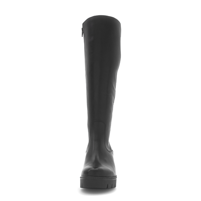 Gabor 74.789.27 Upland Black Leather Long Leg Boot
