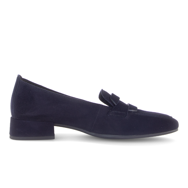 Gabor 75.261.16 Great Navy Suede Loafer