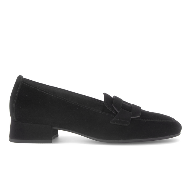 Gabor 75.261.17 Great Black Suede Loafer