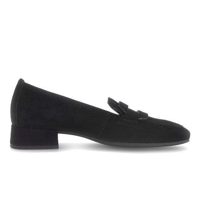 Gabor 75.261.17 Great Black Suede Loafer
