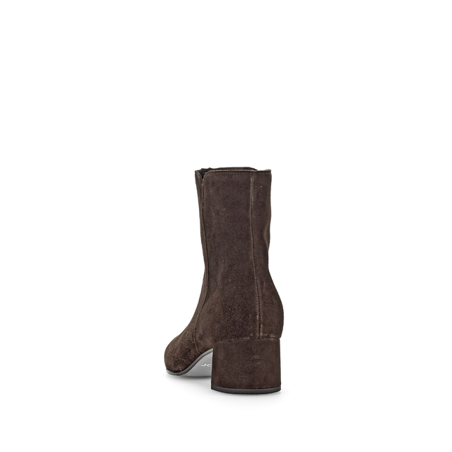 Gabor 75.680.18 Abbey Chocolate Brown Suede Ankle Boot