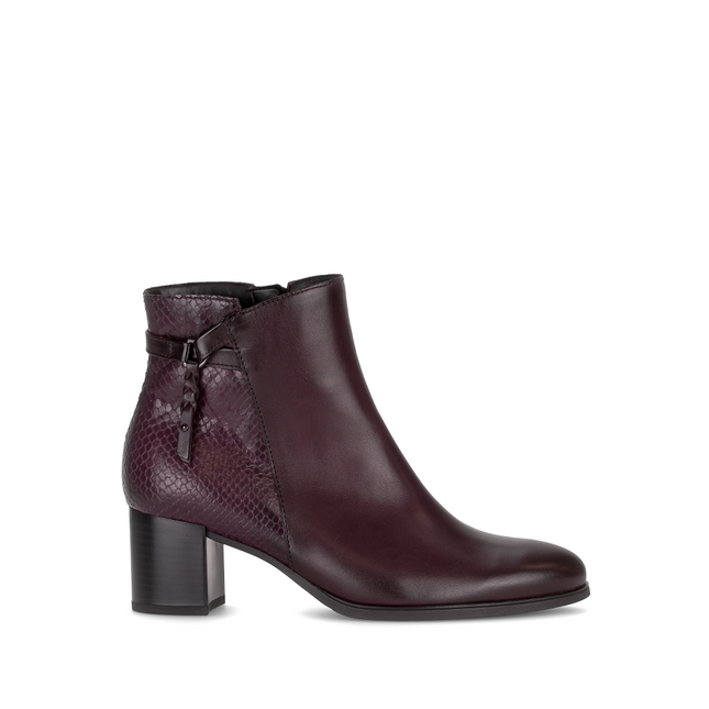 Gabor 75.692.25 Bonn Burgundy Red Leather Ankle Boot