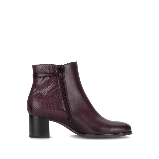 Gabor 75.692.25 Bonn Burgundy Red Leather Ankle Boot