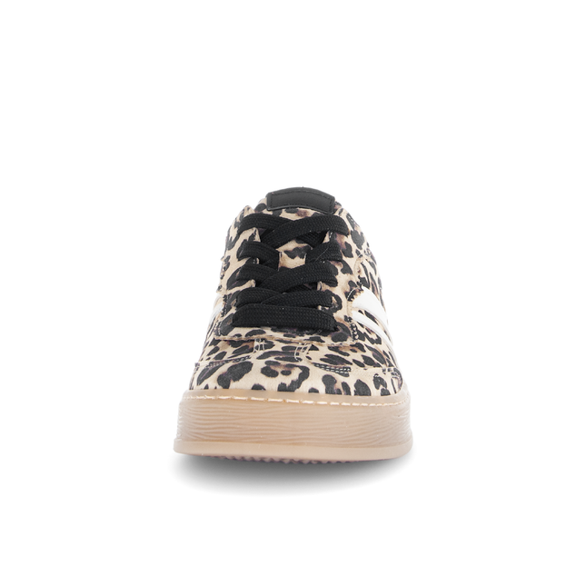 Gabor Women’s 76.475.90 Beige Print Trainer – Lace-Up Comfort Sneaker with Printed Panels