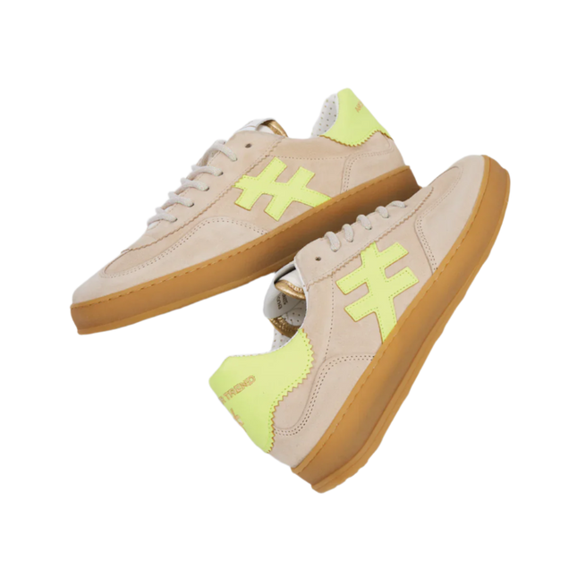 Another Trend Iconic Beige Ladies Comfort Trainers