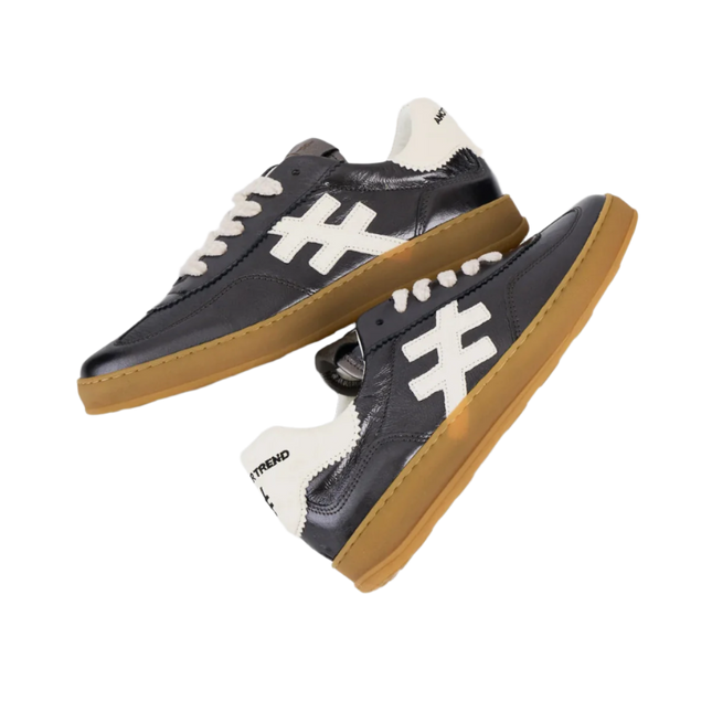 Another Trend Iconic Las Vegas Antracite Ladies Comfort Trainers