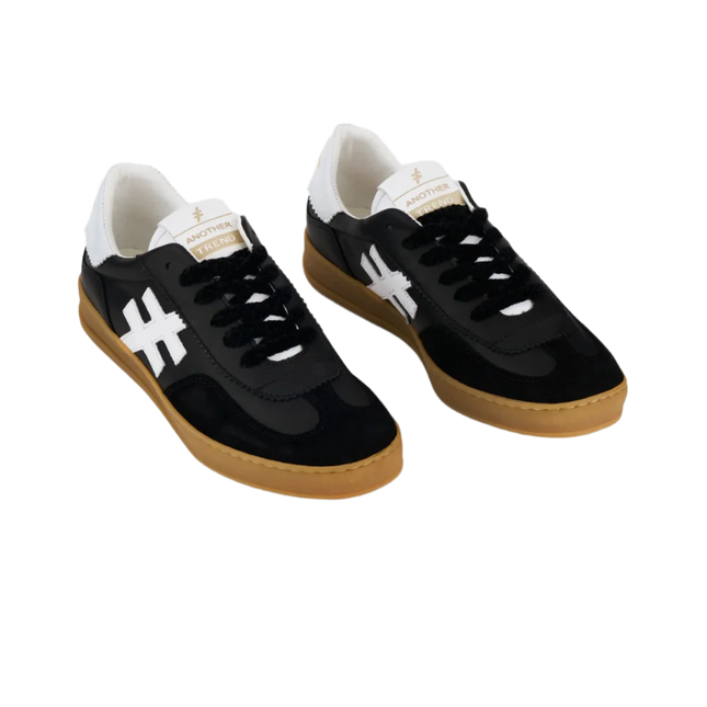 Another Trend Iconic Multi Black Ladies Comfort Trainers