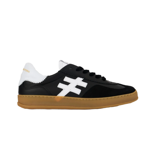 Another Trend Iconic Multi Black Ladies Comfort Trainers