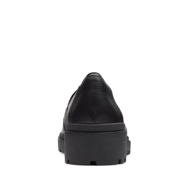 Clarks Calla Rae Black Leather