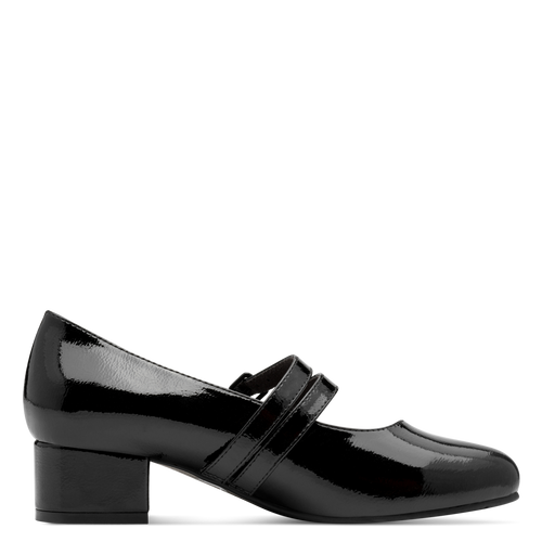 Jana 8-24366-45 018 BLACK PATENT