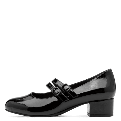Jana 8-24366-45 018 BLACK PATENT